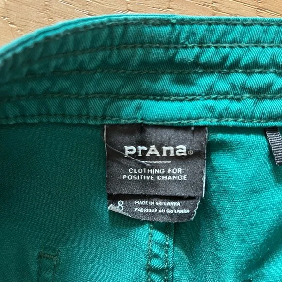 Prana Vibrant Green Pants - Picture 2 of 3